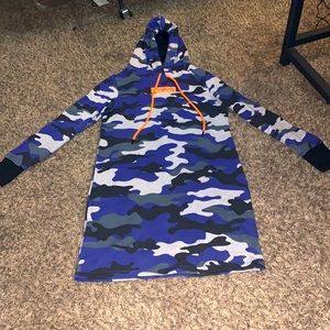 Calvin Klein Army Hoodie Dress